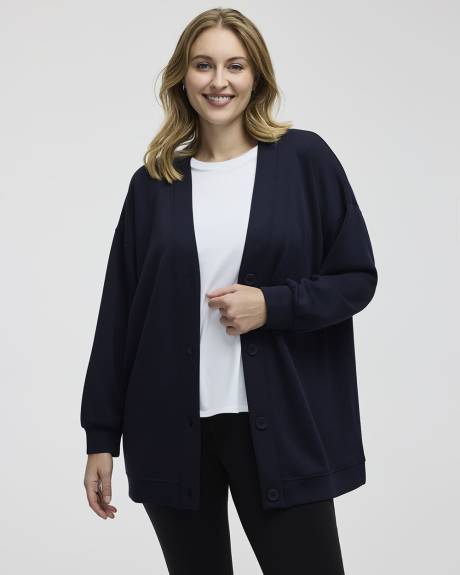 Cardigan en scuba - Hyba