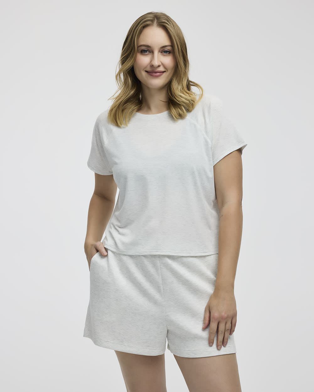 Crew-Neck Boxy T-Shirt - Hyba