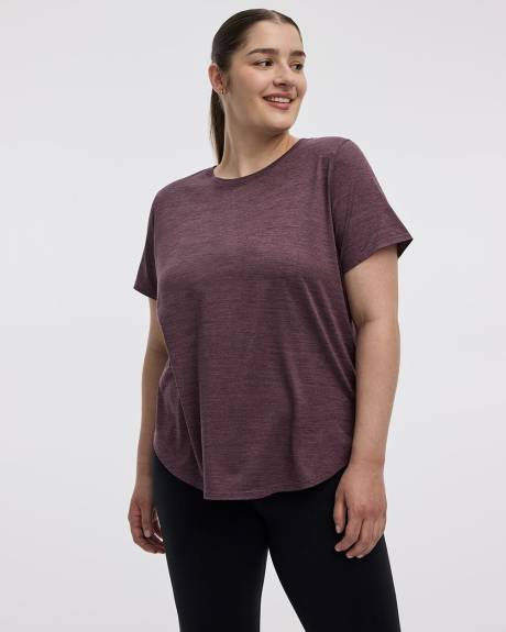 Short-Sleeve Crew-Neck Tee - DRY-LUX (R) Hyba Essentials Short-Sleeve Crew-Neck Tee - DRY-LUX (R) Hyba Essentials