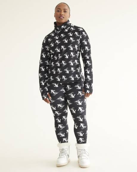 Legging en tissu polaire, Hyba