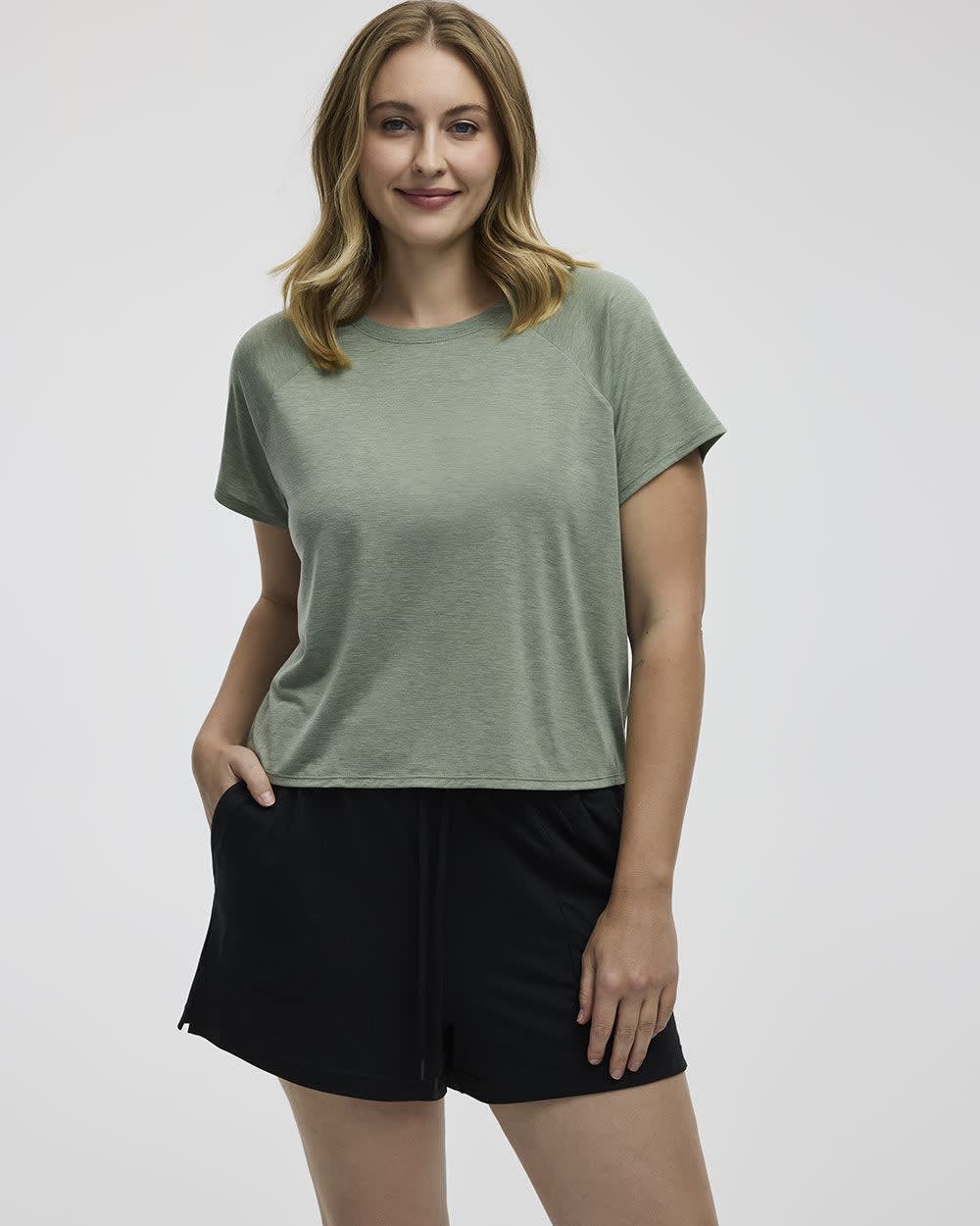 Crew-Neck Boxy T-Shirt - Hyba
