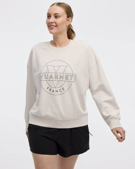 Pull à manches longues et col rond - Vuarnet pour Hyba