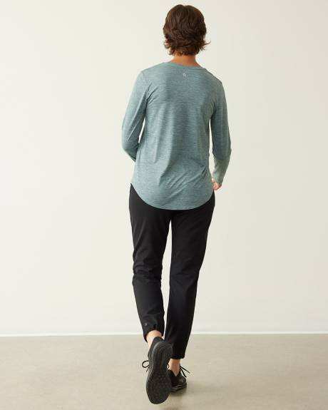 Long-Sleeve Crew-Neck Tee - Dry Lux Hyba Essentials