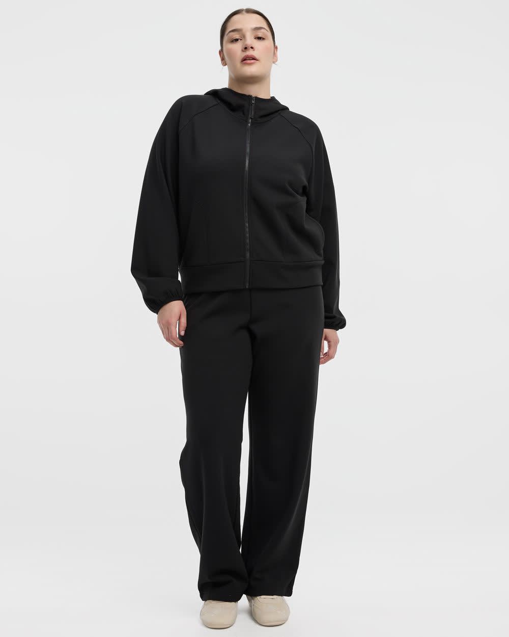 Straight-Leg Thick Fleece Pant - Hyba