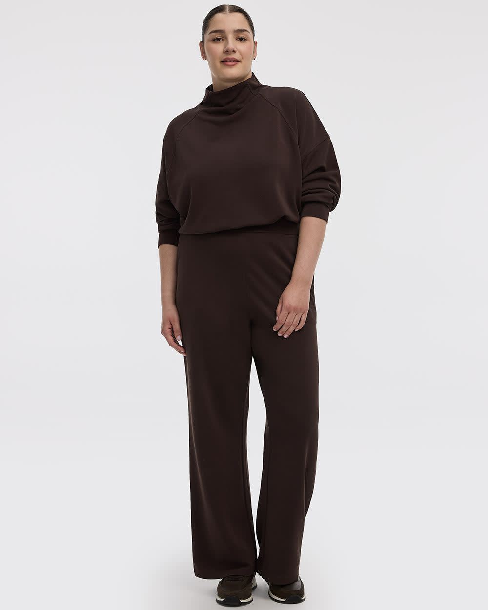 Wide-Leg Pull-On Pant - Hyba Wide-Leg Pull-On Pant - Hyba