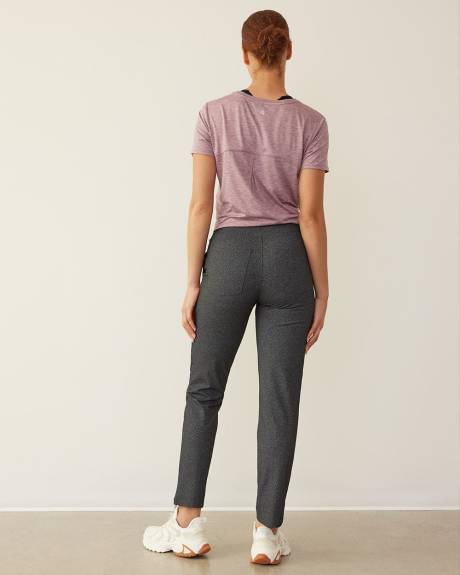 Pantalon urbain chiné à jambe étroite, Hyba