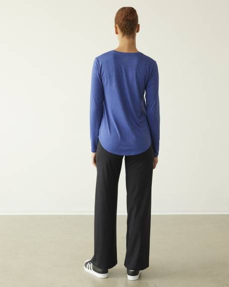 Long-Sleeve Crew-Neck Tee - Dry Lux Hyba Essentials