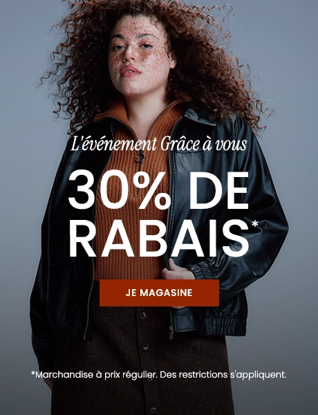 30% DE RABAIS