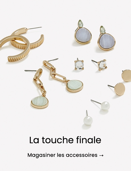 La touche finale : Magasiner les accessoires