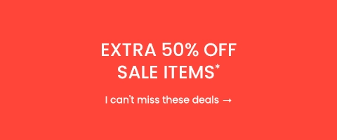 Extra 50% OFF Sale Items