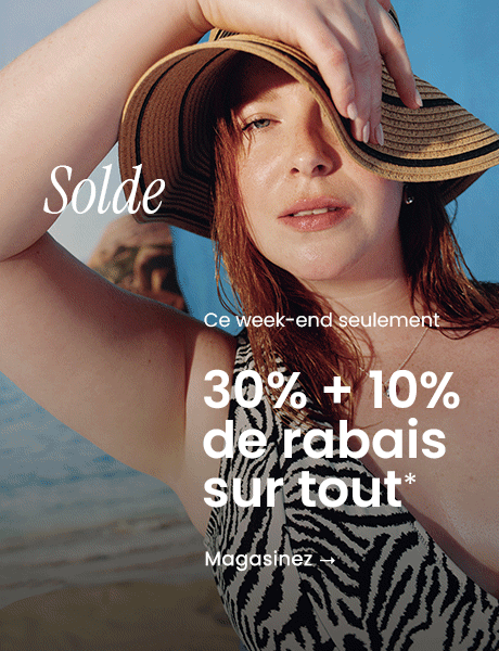 Ce week-end seulement - 30% + 10% de rabais sur tout: Magasinez