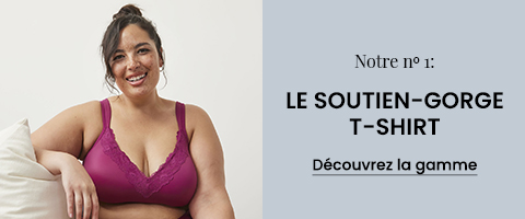 Notre nᵒ 1: le soutien-gorge t-shirt