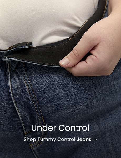 Under Control:  Shop Tummy Control Jeans