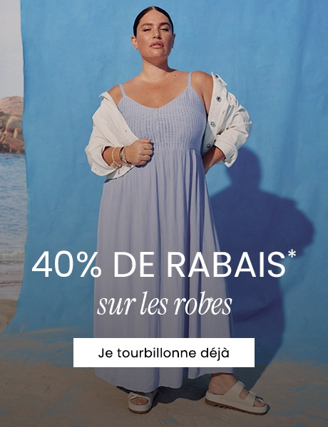 40% de rabais sur les robes
