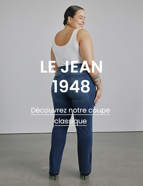 Découvrez notre coupe classique: le jean 1948
