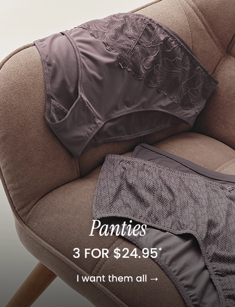 Panties 3 for $24.95: I want them all