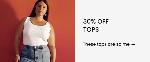 30% OFF Tops