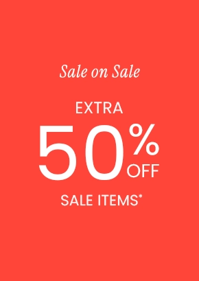 EXTRA 50% OFF SALE ITEMSs