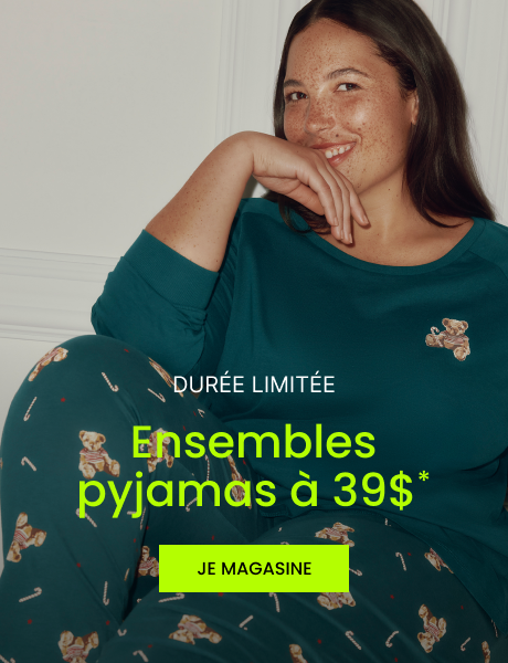 Ensembles pyjamas à 39$*