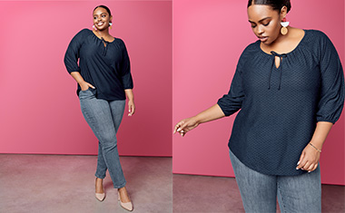 Plus Size Clothing Stylish Plus Size Apparel Penningtons