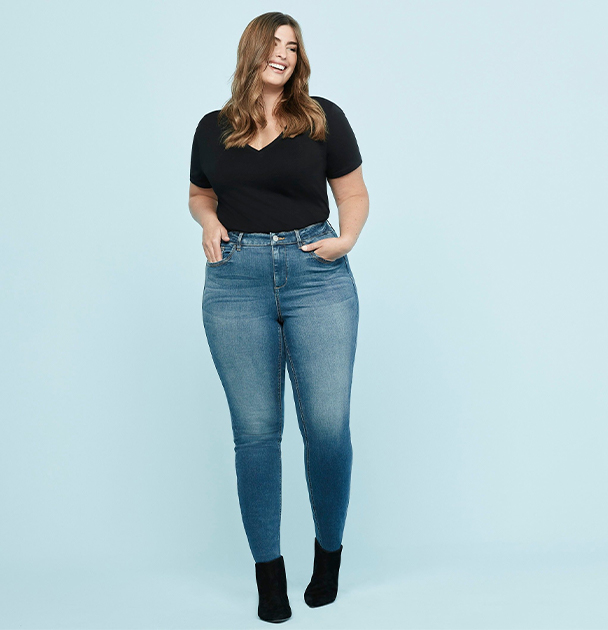 plus size jeans canada