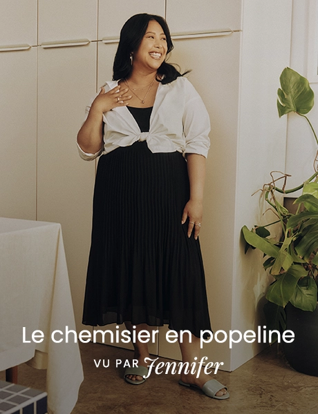 Le chemisier en popeline: Vu par Jennifer