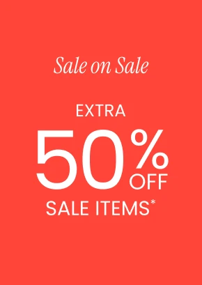 EXTRA 50% OFF SALE ITEMS