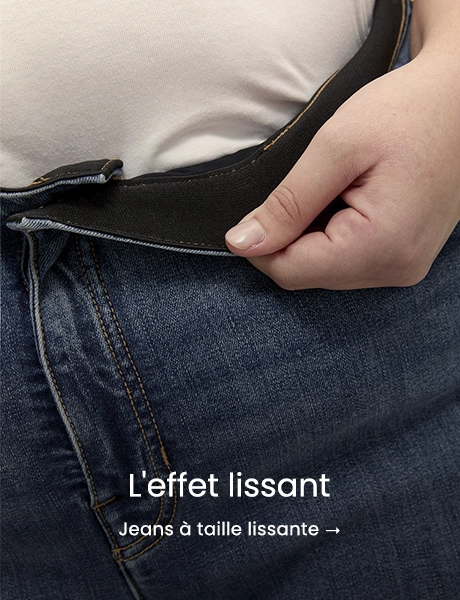 L'effet lissantl: Jeans à taille lissante