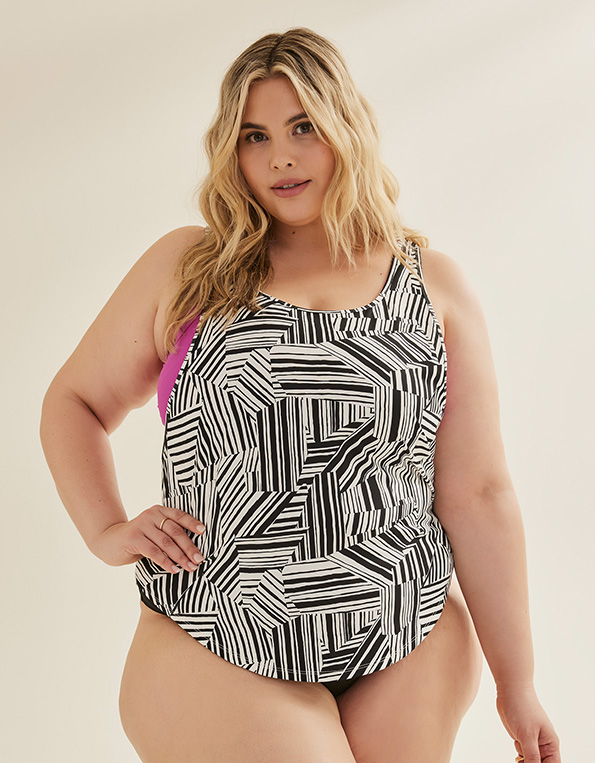 Plus Size Swim Tops, Plus Size Clothing