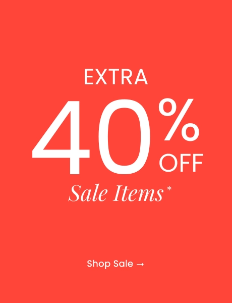 Extra 40% OFF Sale Items: Shop Now