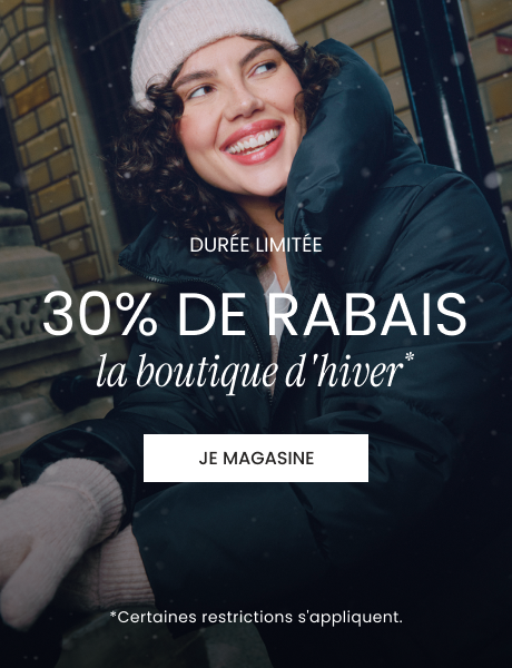 30% DE RABAIS sur la boutique d'hiver