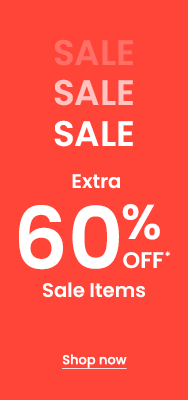 Extra 60% OFF Sale Items