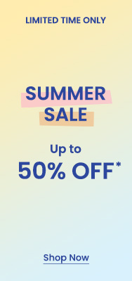 Limited Time Only Summer Sale Up to 50% OFF*