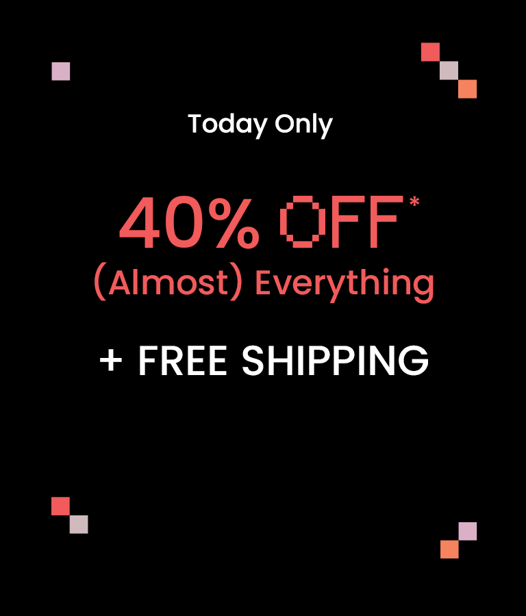 Today Only 40% OFF* (Alomst) Everything + FREE SHIPPING*
