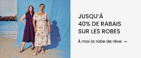 Jusqu'à 40% DE RABAIS sur les robes