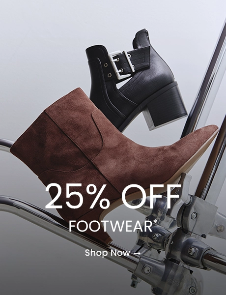 25% OFF Footwear