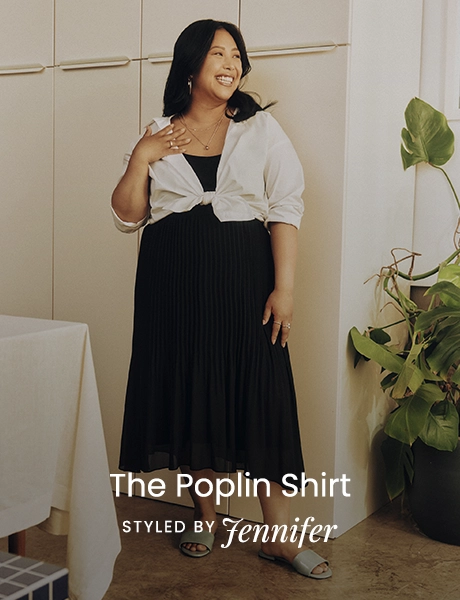 The Poplin Shirt : Styled By Jennifer