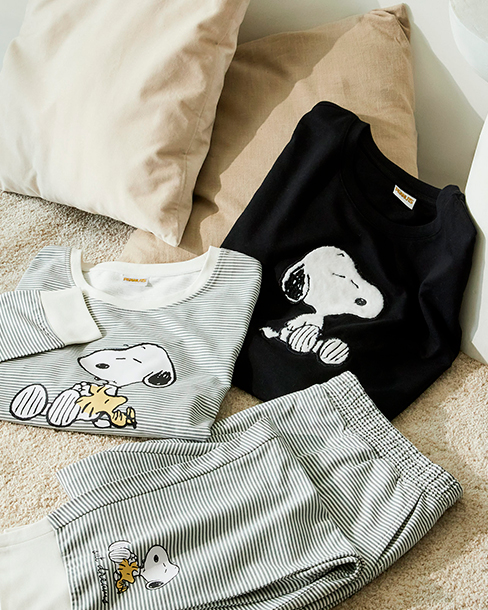 On (heart) les pyjamas Snoopy
