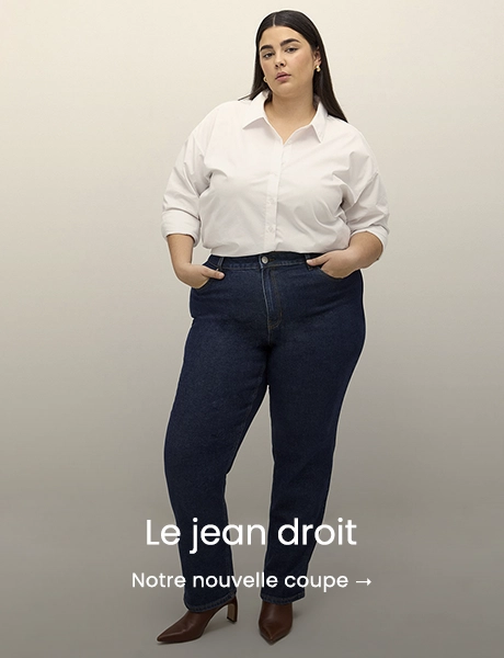 Le Jean droit : Notre nouvelle coupe