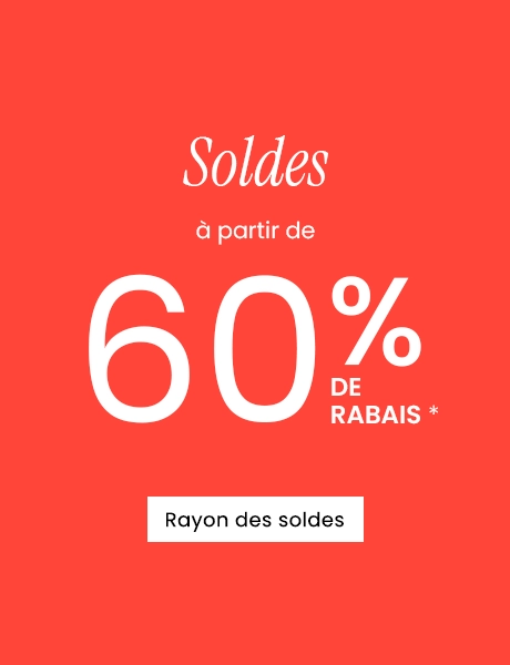 Soldes : À partir de 60% DE RABAIS - Rayon des soldes 