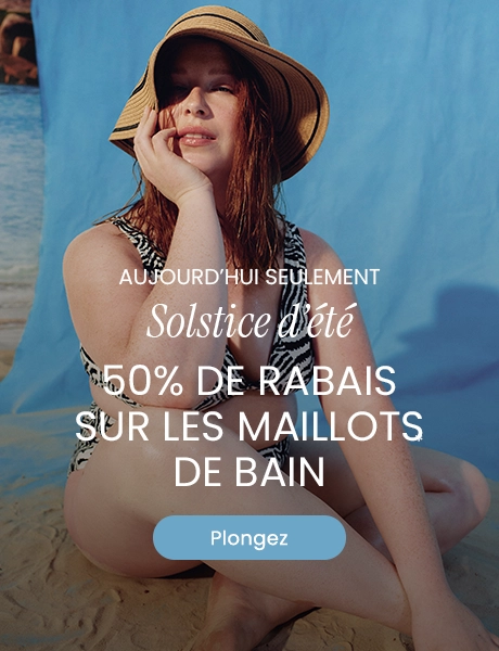  Aujourd'hui seulement | Solstice d'été- 50% de rabais sur les maillots de bain: Plongez