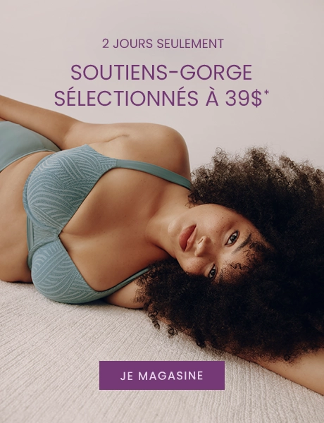 Soutiens-gorge sélectionnés à 39$